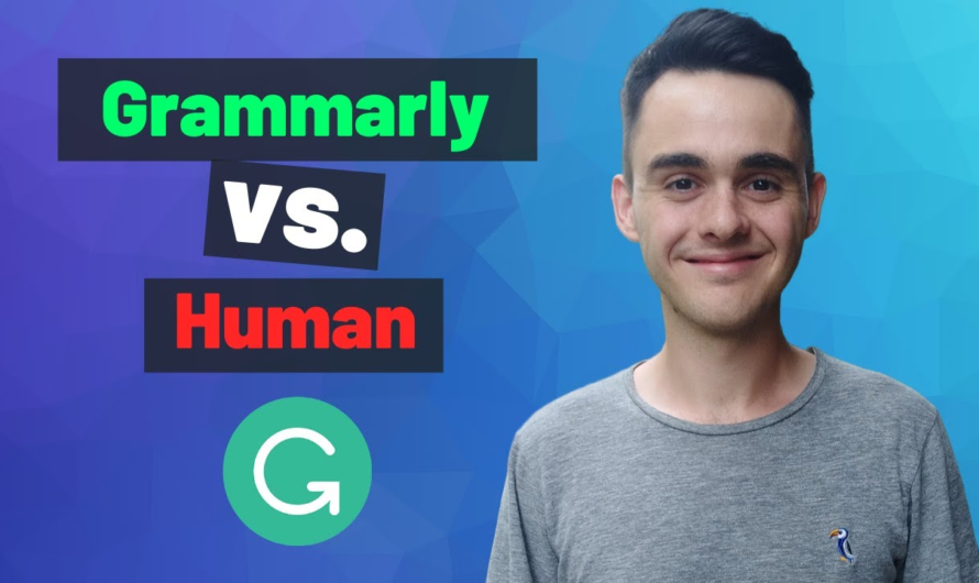 Grammarly vs. Human Editors: Who Wins the Battle for Flawless Writing?